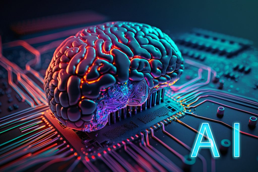 A brain as a computer chip